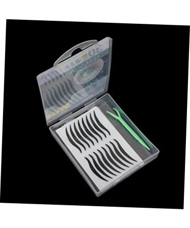 WOONEKY 240 Pairs Eye Make-up Stickers Temporary Eye Liner Eyeliner and Eyelash Stickers Adesivo Black - Buy Online on SooperMarket.com