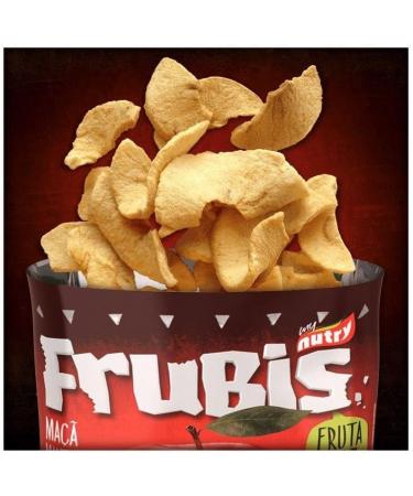 Frubis Tasty Bits Of Crispy Fruit | Red Apple | Green Apple | Apple and Cinnamon - 6 Pack - Buy Online on SooperMarket.com