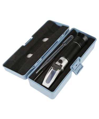 Salinity Refractometer Professional Automatic Temperature Compensation Salinity Refractometer for Aquariums Marine Monitoring or Food Salinity Test 0 28 Accurate Salinometer Refra - Buy Online on SooperMarket.com
