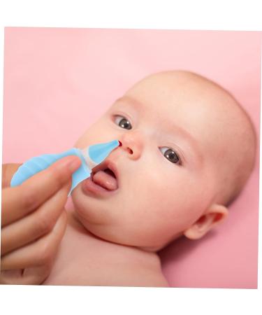 Kisangel Infant Nose Aspirator 3pcs - Baby Nasal Aspirator for Cleaner Nose - 8.6x4.2cm - Buy Online on SooperMarket.com