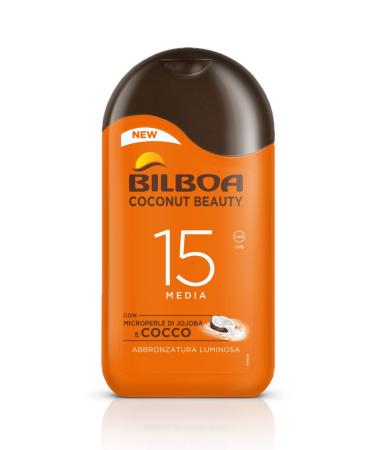 Body sun protection coconut beauty spf 15 sun lotion protezione bassa 200 ml