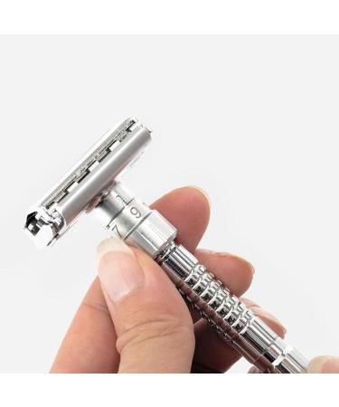 Folpus Adjustable Safety Razor for Men - Eco-Friendly High Quality Shaving Tool - Buy Online on SooperMarket.com