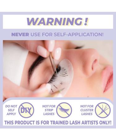 MIYA LASH Crystal Bond Professional Eyelash Extension Glue | 8 Weeks Retention | 1-2 Sec Dry Time | Volume & Classic Adhesive | Extra Strong Clear Lash Glue 5ml - Buy Online on SooperMarket.com
