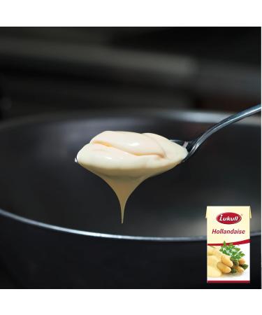 Lukull Hollandaise Sauce (1L) - Creamy Delicate Flavor | International Shipping Available - Buy Online on SooperMarket.com