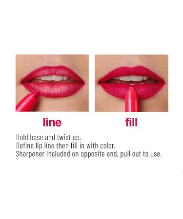 6Pcs HANDAIYAN Rotating Matte Lip Crayon Set B with Built-In Sharpener - Buy Online on SooperMarket.com