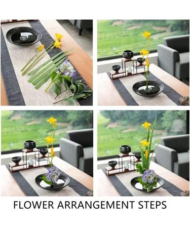 5Pcs 34mm Japanese Ikebana Kenzan Flower Frogs Set - Flower Arrangement Holders - Buy Online on SooperMarket.com