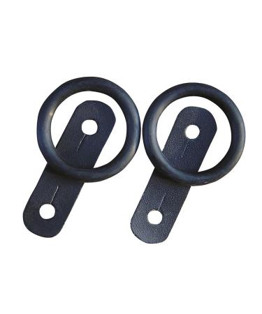 Harry s Horse Safety Stirrup Replacement Set- Stirrup Replacement Rubber and Leather Pair