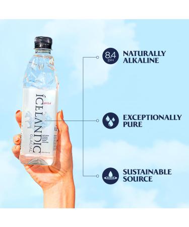 Icelandic Glacial Natural Spring Water - 500ml Bottles (6-Pack) | Pure & Refreshing International Shipping - Buy Online on SooperMarket.com