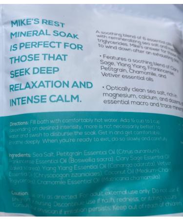 Lpteso Mike's Recovery Rest Pouch Mineral Soak - Bath Salt Muscle Restore 2lb - Buy Online on SooperMarket.com
