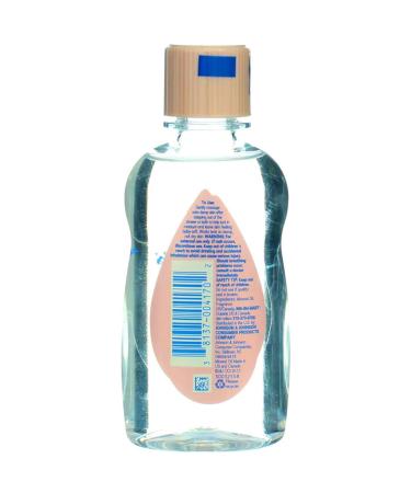 Johnson & Johnson Baby Oil 3 oz. (Pack of 6) - Hydrating and Gentle Formula - Buy Online on SooperMarket.com
