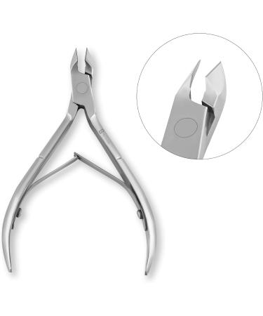 Cuticle Remover Tool Set Stainless Steel Professional Cuticle Nipper and Pusher Nail Care Manicure Pedicure (Cuticle Nipper + Cuticle Pusher) - Buy Online on SooperMarket.com
