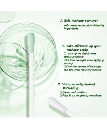 50 Pcs Disposable Vitamin E Liquid-Filled Makeup Remover Swabs - Buy Online on SooperMarket.com