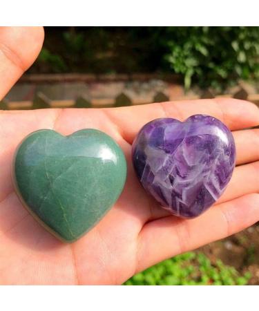 Specimen Healed Quartz Gemstones Natural Heart Crystals pedras para artesanato Reiki Stones Home Decor As a Gift FZUGEDRLI (Color : Rose Quartz Size : Approx 30mm) - Buy Online on SooperMarket.com