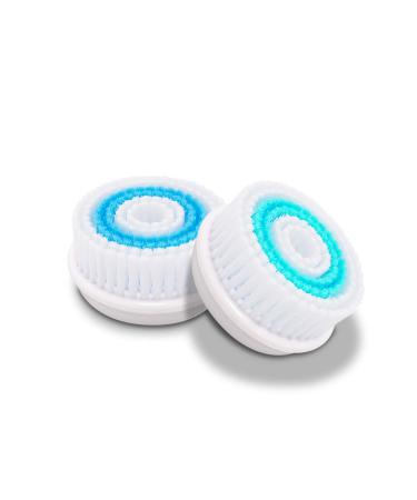 FREEBREATH Facial Cleansing Brush Head Replacement Soft Facial Cleansing Brush Head for All J02 and J03 Models (2 Pack)