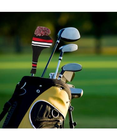 WINOMO 3 Pack Golf Club Head Covers Knitted Driver Headcovers for Ultimate Protection | International Shipping - Buy Online on SooperMarket.com