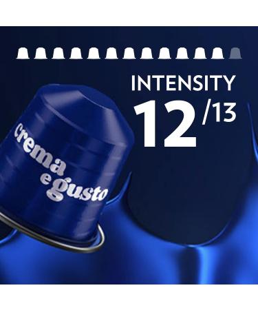 Lavazza Crema E Gusto Medium Roast Coffee Capsules Compatible with Nespresso Original Machines creamy coffee chocolate hints wood and spice aftertaste (10 Count) Pack of 1 - ( Packaging May Vary ) Crema e Gusto 10 count (Pack of 1) - Buy Online on SooperMarket.com