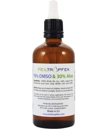 Heiltropfen DMSO & Aloe Arborescense 3.4 Fl Oz - 100ml by Dr. Hartmut Fischer - Buy Online on SooperMarket.com