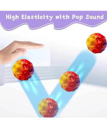 Jiosdo Astro Jump Ball - 6 High Springing Galaxy Balls for Outdoor Fun | Perfect Gifts for Kids & Birthday Celebrations - Buy Online on SooperMarket.com