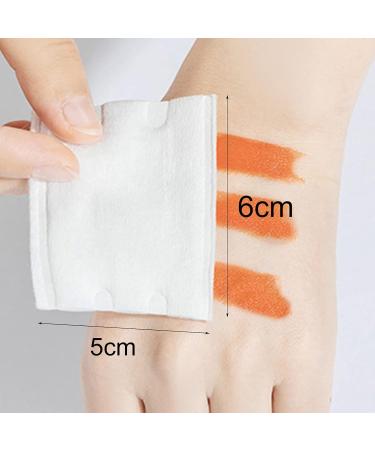 shlutesoy Cosmetic Cotton Strong Water Absorption Cleaning Skin Mini Facial Clean Nail Wipes Debris Skin Care Pad for Travel 50 - Buy Online on SooperMarket.com