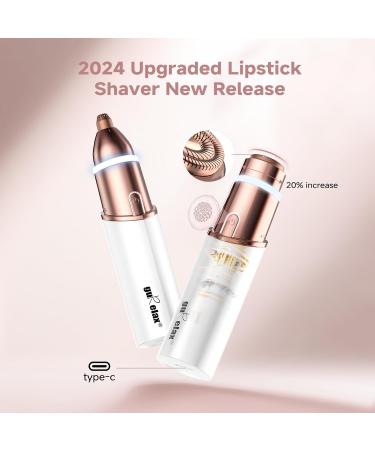 guRelax Facial Hair Remover(NEW) Facial Hair Removal for Women 2-in-1 Hair Removal Device Hair Remover for Face Woman Face Shaver/Trimmer with 2 Replacement Heads White(gen 3 Pro) - Buy Online on SooperMarket.com