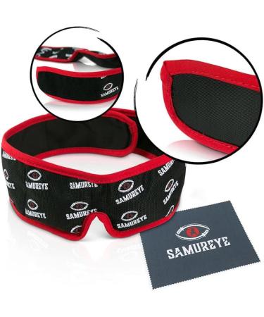 Bruder Samureye Gaming Enhancement Mask | Improve Gaming Performance and Reaction Times | Microwaveable Moist Heat | Rejuvenates and Refreshes Eyes | Adjustable and Hand Washable - Buy Online on SooperMarket.com