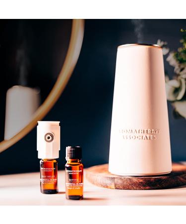 Aromatherapy Associates Breathe Pure Essential Oil Blend - Premium Undiluted Eucalyptus Tea Tree & Pine (0.33 fl oz) for Awakening Your Senses | International Shipping Available - Buy Online on SooperMarket.com