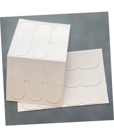 FOMIYES 60pcs Ear Stickers - Corrector De Ojeras | Cosmetic Ear Tape - Transparent Ear Patch | Vertical Ear Tape for Erect Elf Ears | White 4x16cm - Buy Online on SooperMarket.com