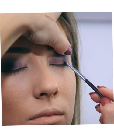 WOONEKY 5pcs Fine Eyeliner Brush Make up for Face Lipstick Brush Gel Liner Eyeliner Black Fiber - Buy Online on SooperMarket.com