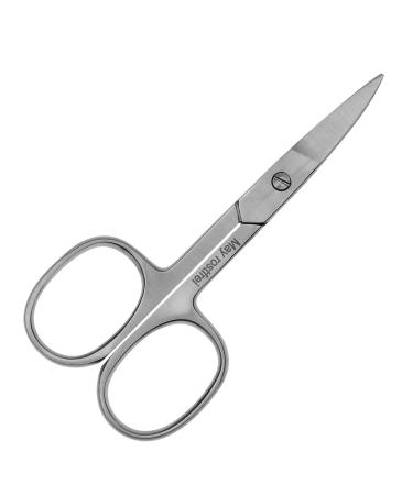 May - Nail scissors for left-handers - Left-handed scissors - Length: 9.5 cm - curved blade - stainless steel