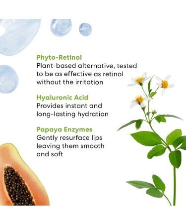 bareMinerals Ageless Phyto-Retinol Lip Mask - Vegan Leave-On Lip Sleeping Mask with Plant-Based Retinol & Hyaluronic Acid - International Shipping Available - Buy Online on SooperMarket.com