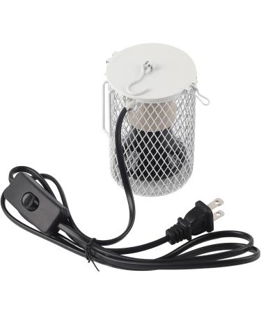 Ceramic Heat Emitter 100W Heat Lamp for Chicks Bird Heater for Cage Infrared Heating for Pet No Light Emitting for Amphibian Pet Brooder Coop Incubating Chicken - Buy Online on SooperMarket.com