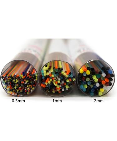 1mm Bullseye Stringer Assortment - 90 Coe | Glass Fusing Supplies - Buy Online on SooperMarket.com