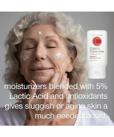 CONTROL CORRECTIVE Lactic-C Firming Cream 2.5 Oz | Anti-Aging Moisturizer with 5% Lactic Acid & Vitamin C for Hydration Nourishment and Brightening | International Shipping Available - Buy Online on SooperMarket.com