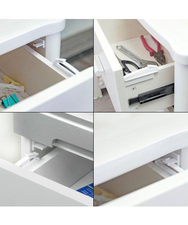 4PCS Child Safety Locks - Invisible Drawer Lock for Baby Safety | Secure Your Home - Buy Online on SooperMarket.com