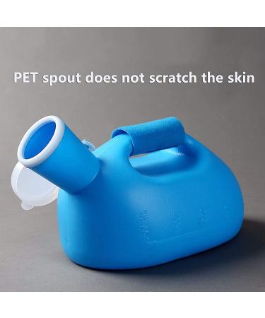 Male Urinal Bottle Camping Toilet Urine Bottle 2000ML Male Urinal Portable Durable Mens Potty Pee Bottle Collector Travel Toilet - Buy Online on SooperMarket.com