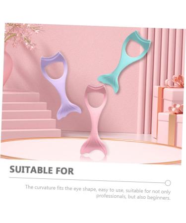 Buy 2pcs Eyeliner & Mascara Silicone Makeup Tools - Perfect Eyeliner Applicator & Stencils for Flawless Eye Looks - International Shipping - Buy Online on SooperMarket.com