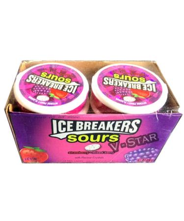 ICE BREAKERS Sugar Free Hard Candy Sweet 4 x 42g (Wild Berry)