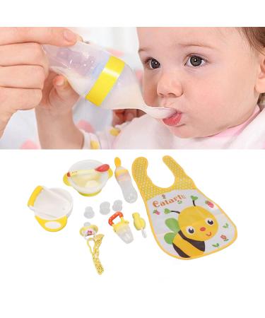 Compact Safe Baby Feeding Set - Space-Saving PP-Silicon Eating Cards for Toddlers | Perfect for Home & Travel - Relief for Discriminative Eating - Buy Online on SooperMarket.com
