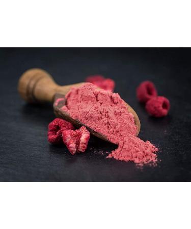 Organic Raspberry Powder 1lb - Non-GMO Vegan Superfood with Essential Nutrients - Ideal for Juices & Smoothies - Includes Maltodextrin - 1lb Pack - Buy Online on SooperMarket.com