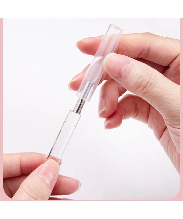 3Pcs Lip Brushes Crystal Silicone Tool Lip Silicone Brush With Cap Makeup Beauty Brushes Lipstick Applicator Brushes Crystal Makeup Brushes Set - Buy Online on SooperMarket.com