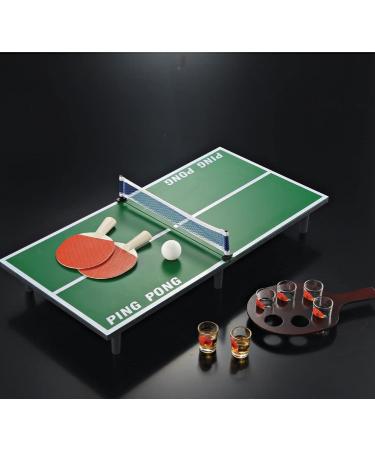 Mini Table Tennis Board Portable Desktop Ping Pong Table for Outdoor Outing or Indoor Large Size
