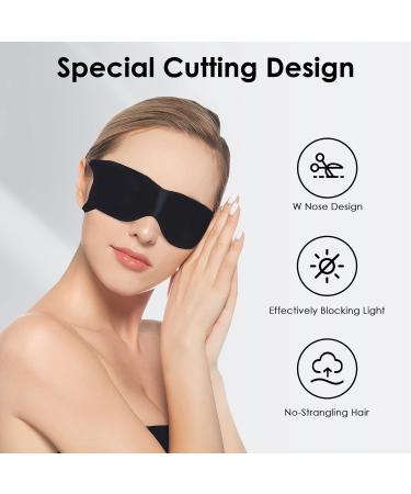 FRESHME Side Sleeper Sleep Mask - Adjustable Blockout Eye Shade for Sleeping - Lightweight Blindfold for Nap, Travel, Yoga - Men and Women - Buy Online on SooperMarket.com