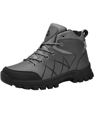 Rytejfes Men's White Sneakers - Sporty Waterproof Gym & Running Shoes | Comfortable Slip-Resistant Walking Sneakers for Women - Gray 45 EU - Buy Online on SooperMarket.com