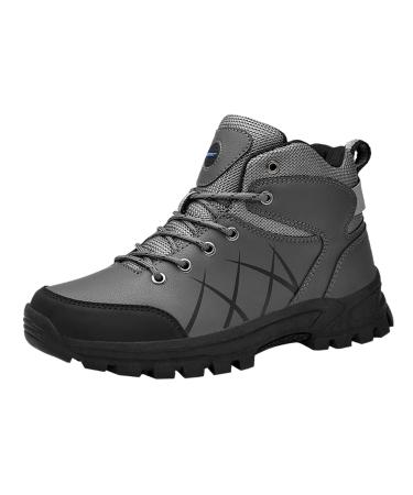 Rytejfes sneaker men white sporty waterproof damping gym shoes running shoes sport slipproof running comfortable sports shoes women outdoor light walking sneaker gray 45 EU