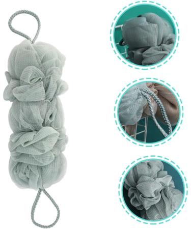 3pcs Bath Ball Shower Sponges for Men - Exfoliating Body Scrubber & Back Washer Pouf for Ultimate Shower Experience - Buy Online on SooperMarket.com