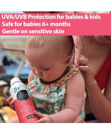 All Good Baby & Kids SPF 30 Sunscreen Lotion - Zinc Oxide - Coral Reef Friendly - 2-Pack 3 Fl Oz - Buy Online on SooperMarket.com