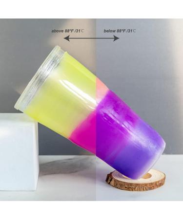 Thermochromic Pigment Powder - 5 Colors Changing at 88 F - for Nail Polish, Paint, Epoxy Resin, Fabric Art - 3g Each - Buy Online on SooperMarket.com