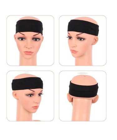 MapofBeauty 3 Pack Stretchy Cotton Yoga Headbands for Sports and Gym (Solid Color) - Buy Online on SooperMarket.com