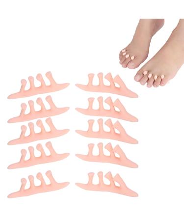 BUNION CORRECTOR TO SPACER overlapping toe separator 5 pairs/set Bunion Corrector Stretchers Stretchers Slab for adult women