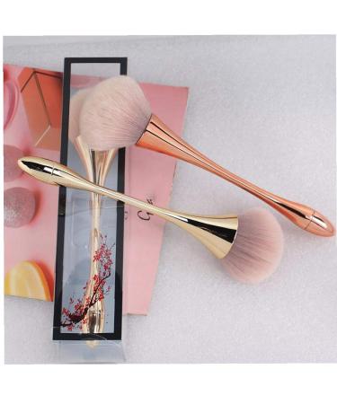 Professional Foundation Powder Makeup Brush - Synthetic Blending Brush with Metal Handle for Flawless Face Makeup - Buy Online on SooperMarket.com
